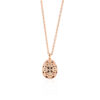 COLLANA JASMINE FLOWER IN ARGENTO ROSA E ONICE